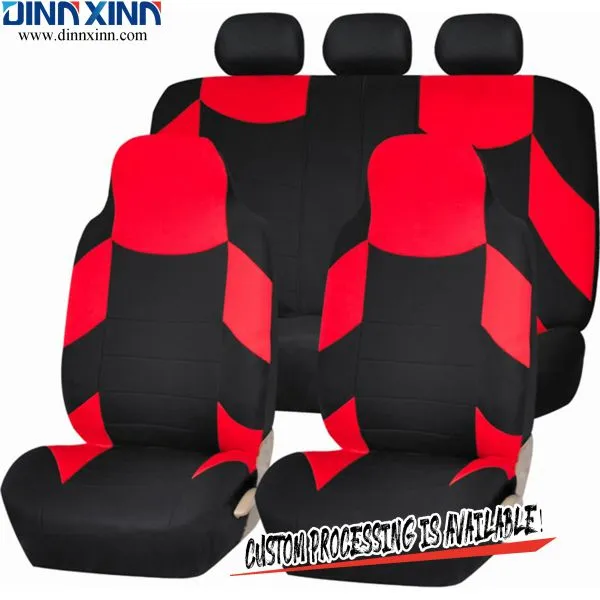 DinnXinn Audi 9-комплектный полный набор сендвич-покрывала для сидений автомобиля в японском аниме-стиле