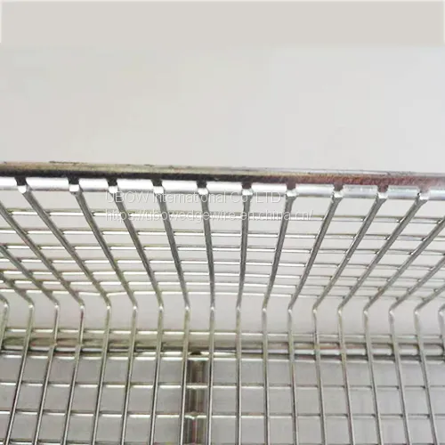Stainless Steel Electric Welding Medical Disinfection Basket photo-3