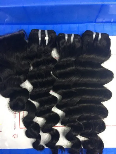 KHH 10a Grade Cheap 100% Brazilian Human Hair Extension, Raw Hair Human Virgin Hair Bundle Vendors, Real Remy Natural Hair Extension photo-3