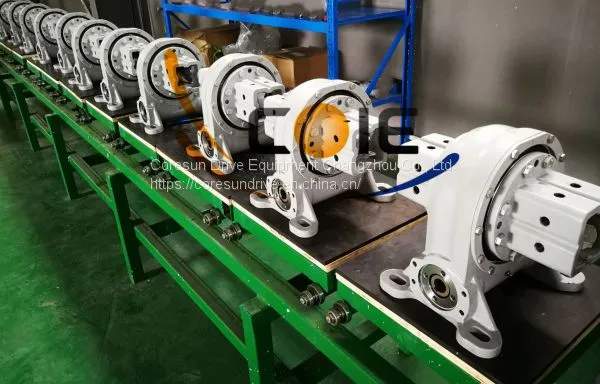 Coresun Drive VH7 Single Axis Slewing Drive Slewing Gear Gearbox Solar Tracker photo-3