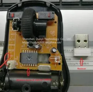 Wireless Mouse IC Fh8811 CS31 With Receiver No Need Transmitter Module Auto Pair