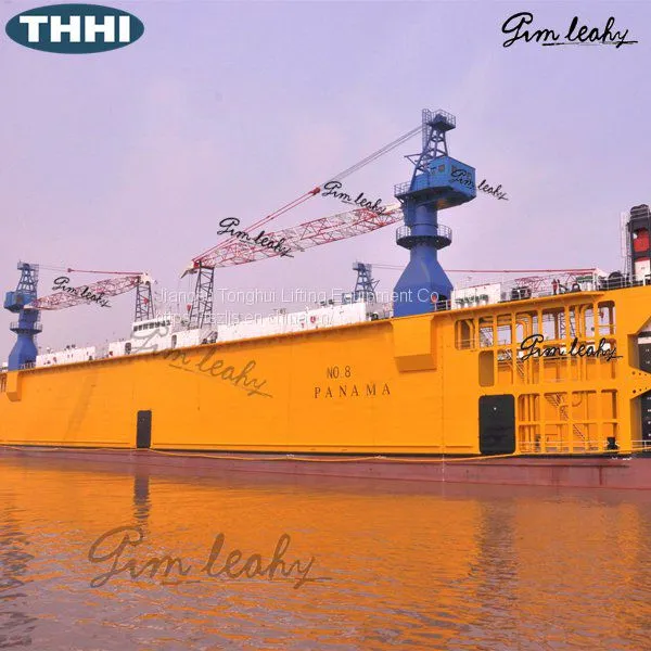 100T 150T 200T 250T Shipyard Gantry Crane Shipbuilding Crane photo-5