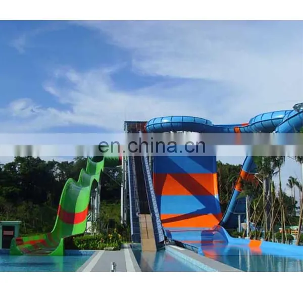 Fever Level Fiberglass Water Slide Freefall+fiberglass Octopus Water Slides photo-4