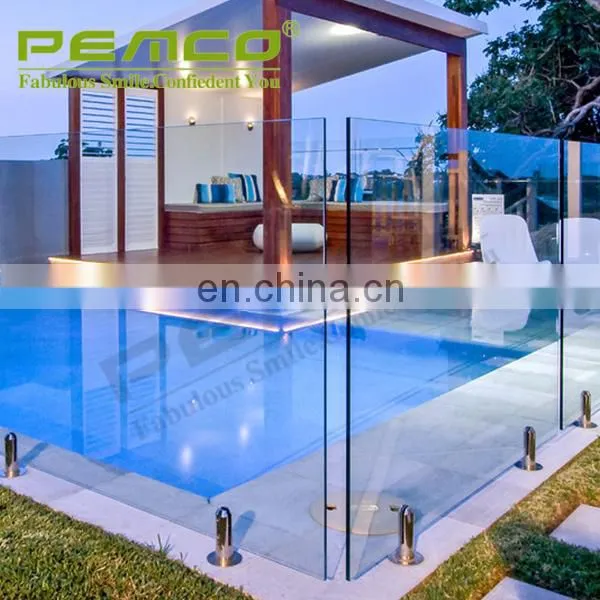 Wholesale Frameless Tempered Glass Pool Fence 304 316 Stainless Steel Spigot photo-4