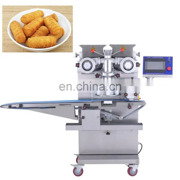 Frozen Croquettes Filling Machine Croquettes Maker Supplier Full Automatic Encrusting Machine photo-3