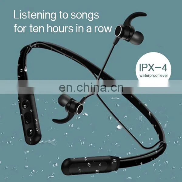 Golden Sky Boat Earphone Headset Wireless Earbuds 5.0 Neckband Headphones Factory Free Shipping photo-4