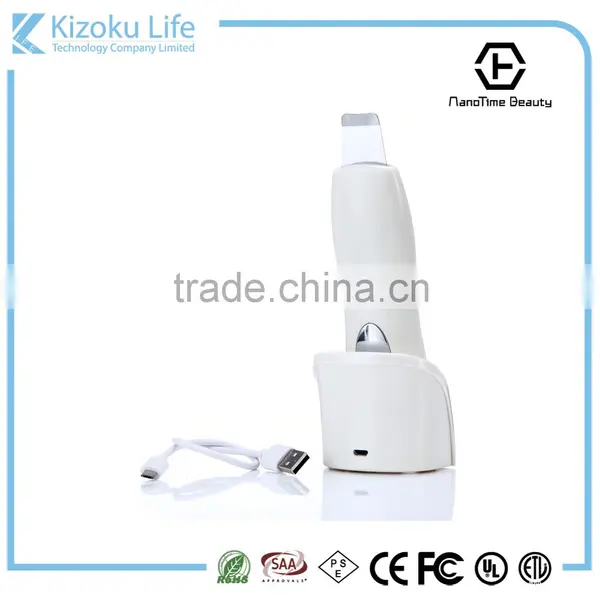 2016 Mini Personal Massager Hot Cold Facial Lifting Home Beauty Massager With Sonic Virbration photo-3