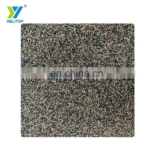 Nosen Type Chesunut Color Stone Coated Steel Roof Tile 0.3mm To 0.5mm Metal Roofing Sheet photo-4