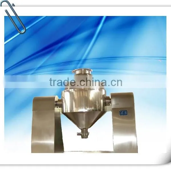 Hot High Efficient Double Cone Rotary Industrial Vacuum Dryer for Food Powder photo-2
