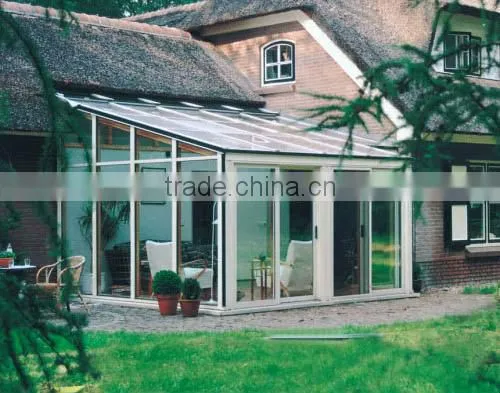 Balcony Roof Glass Sunroom Design