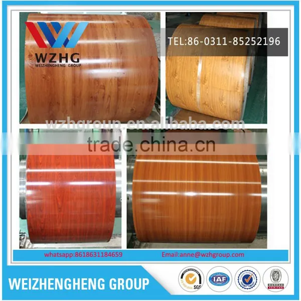 Ppgi Coil ! Brick Pattern Steel Coil Wood Grain Coating Ppgi China Supplier