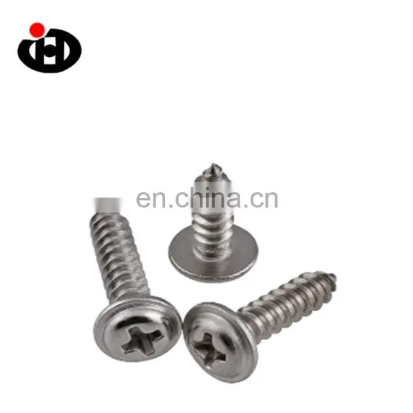 DIN 968 SS Pan Philips Head Self Tapping Screw Cross Recessed Pan Head Tapping Screws With Collar photo-4