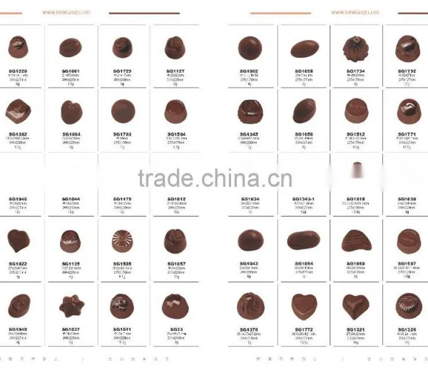 Food Grade Transparent pc Chocolate Bar Mold