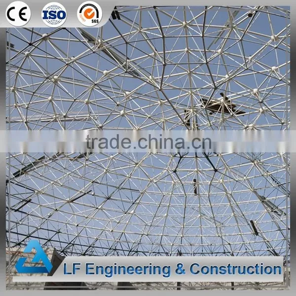 Prefab Wide Span Steel Frame Building Structure Project Function Hall Design photo-3