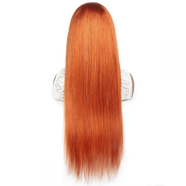 Ginger Blonde Lace Front Wig Straight Hd Lace Frontal Wig 613 Colored Human Hair Wigs 13X4 Ginger Lace Front Wig photo-4