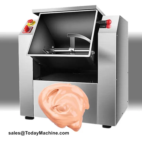 Ribbon Blender Food Powder Salt Flour Beans Spice Mixer With Screw Conveyor Mixing Machine photo-5