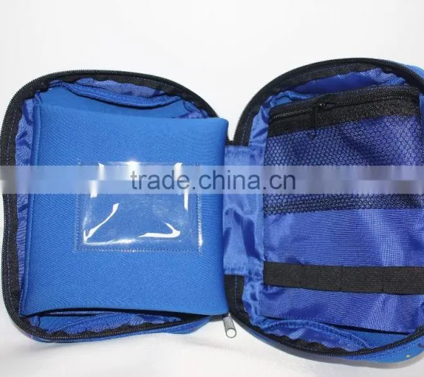 2014 Neoprene Multi-Functional Waterproof Travel Toiletry Wash Cosmetic Bag photo-4