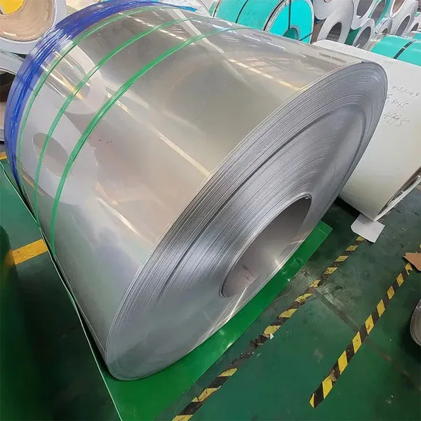 Stainless steel sheet, complete process from storage to processing in one step