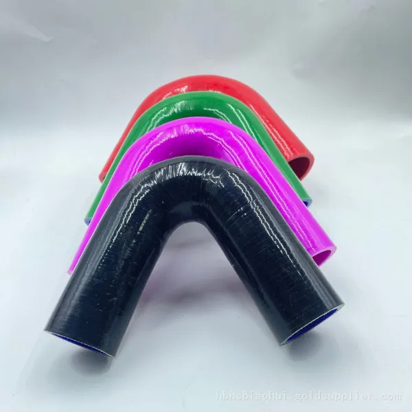 45 90 135 Elbow Degree Reducer Exhaust Air Intake Silicone Rubber Hose photo-3