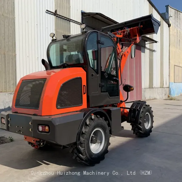 Europe Type COMPACT HZM812 1.2TON MINI WHEEL LOADERS WITH EURO5 ENGINE photo-5