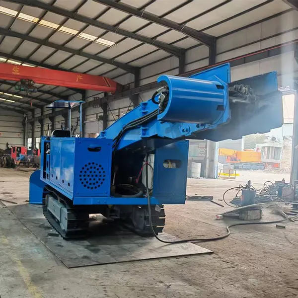 Senteng crawler slag scraper mining equipment has low energy consumption and high efficiency and supports customization.