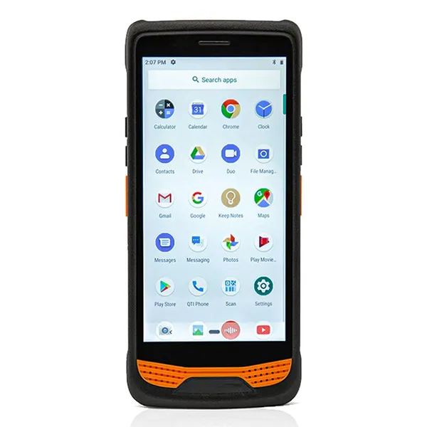 HP5516 Cheapest Factory 5.5'' IPS 6000mAh IP65 All-in-One 4G Rugged Android 13 Terminal With 2D Barcode UHF RFID, NFC & Dual Cameras photo-4