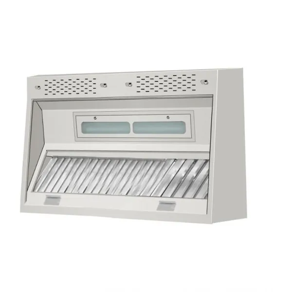 Premium Open-Kitchen Exhaust Hood With Fresh Air for Hotel & Restaurant Kitchens
