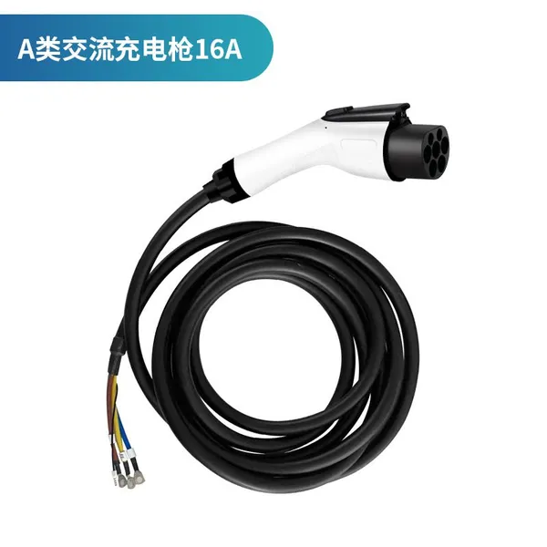 AC charging gun head & charging cable for GB/T up to 32A current