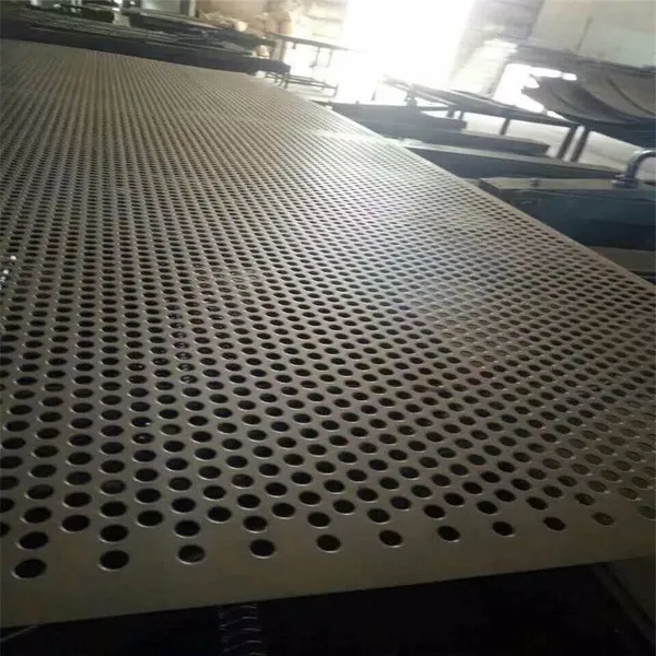 Low Carbon Steel Perforated Metal Sheet With Decorative Punching Holes for Architectural Use photo-4