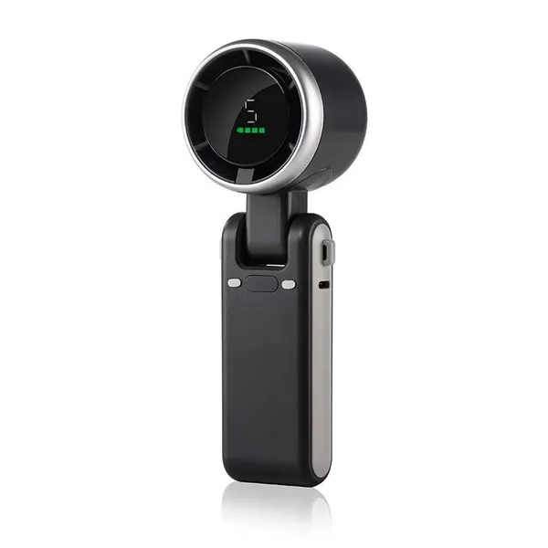 Wholesale 2026 New Mini Handheld Fan USB Rechargeable 3 Speed Silent Portable Personal Cooling Fan For Outdoor Travel Office Home photo-3