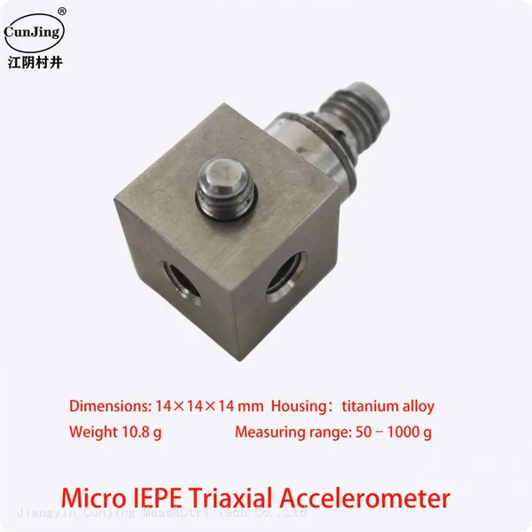Micro IEPE Triaxial Accelerometer photo-2