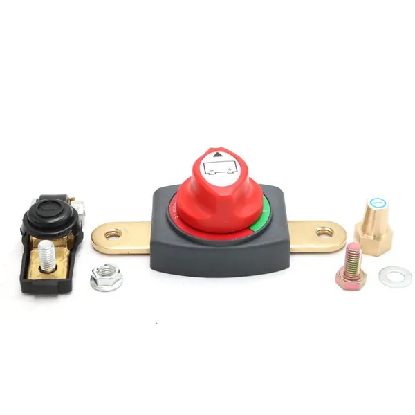 Heavy-Duty Battery Disconnect Switch, Compliant With Marine Standards, Includes Installation Guide photo-5