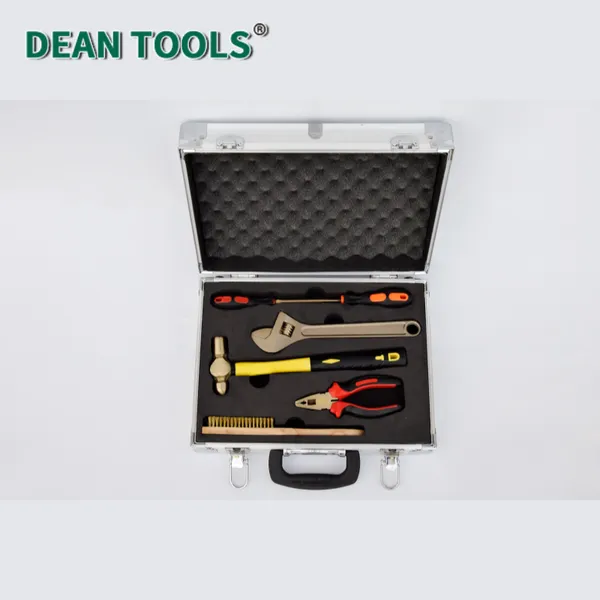 Be-cu Hand Tools Set,non Sparking Wrench Kit With Aluminum Alloy Box