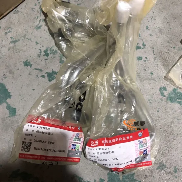 Original Cummins C3918539 Fuel Delivery Pipe for LONGKING for Engine Spare Parts in Stock.