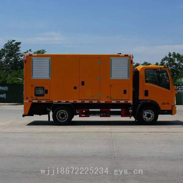 Sinotruk 50kw, 80kw, 100kw Mobile Power Supply Vehicle Csc5060xdyz6 Emergency Rescue Power Supply Vehicle photo-3