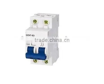 Circuit Breaker for DIN Rails,DZ47-63 MCB Mini Circuit Breaker photo-2
