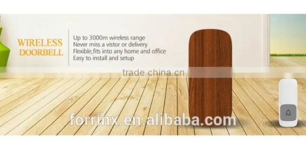 300M Long Range With 52 Chimes Wireless Doorbell photo-3