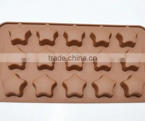 YangJiang Factory Manufacture Good Quality Star Shape Silicone Cake Mould for Bakeware photo-2