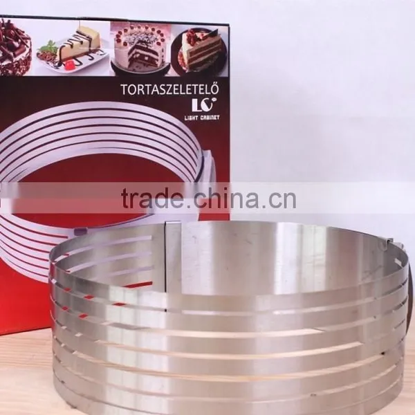YangJiang Factory Manufature High Quality Big Size Stainless Steel Round Cake Mold photo-3