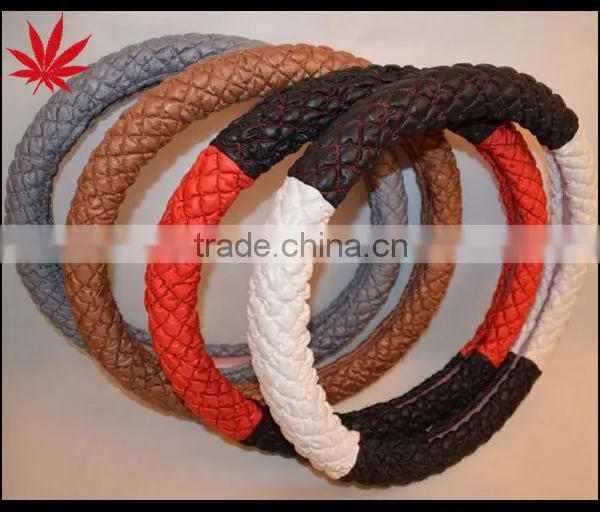 Car Accessory/velvet Steering Wheel Cover