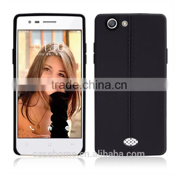Newest Design for Oppo Neo 5 Back Cover Leather Case photo-5