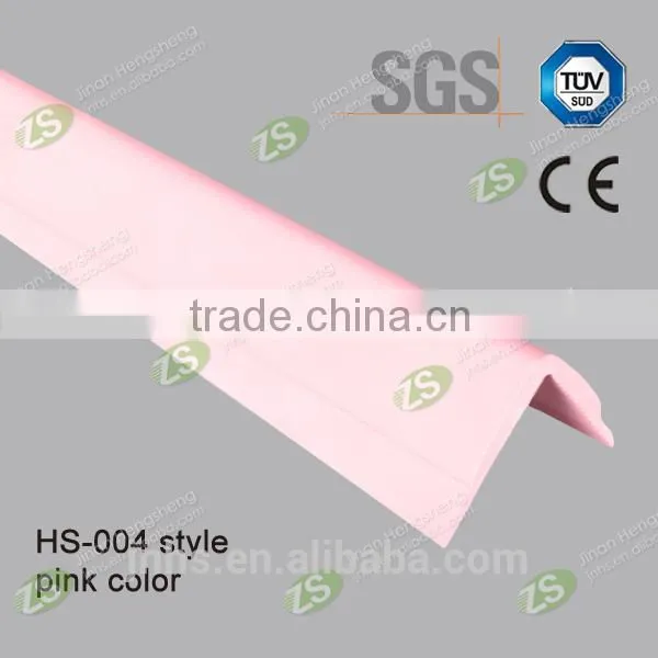 Beige 45mm Width L Shape Soft Pvc Corner Guard photo-4