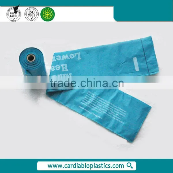 Pet Accessories Customed LDPE+Cornstarch Environmental Dog Pet Poop Bags