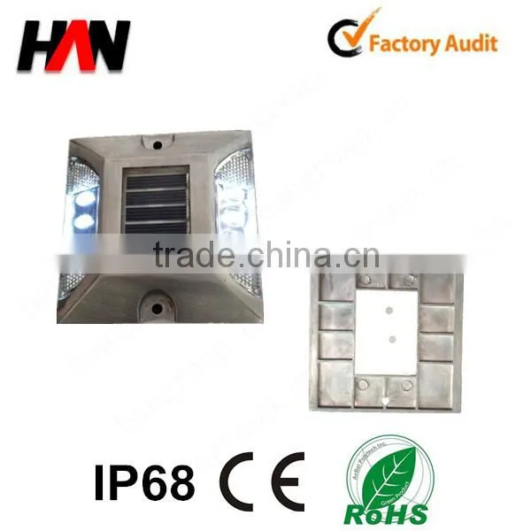 Solar LED Flashing Aluminium Road Studs photo-2