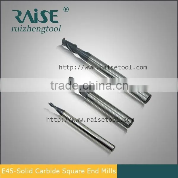 Zhangjiagang Raise Tungsten Carbide Butt End Mill for Mold Manufacturing