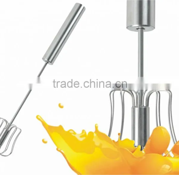 S/S 34.5*6*6 Kitchen Tools Egg Beater/hand Press Egg Device photo-2