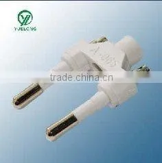XY-A-048 Germany to Swiss Adapter Plug White Colour