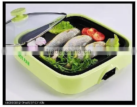 Korea Square Color Electric Pizza Pan photo-2
