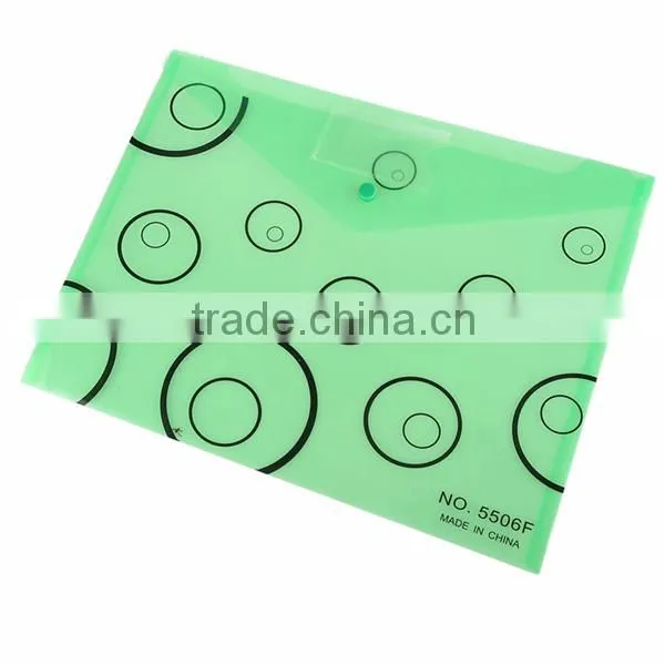 2015 Wholesale Stationery New Fashion A4 Pocket Folder, File Cover, Clear Plastic Pockets photo-6