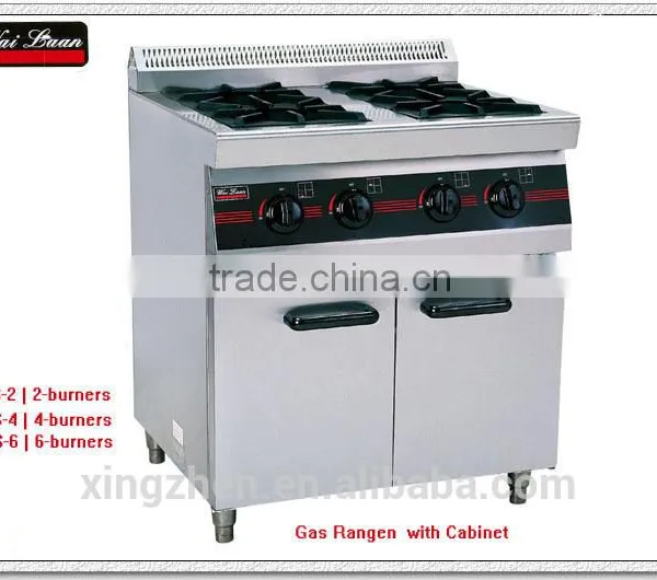 Gas Range With Cabinet